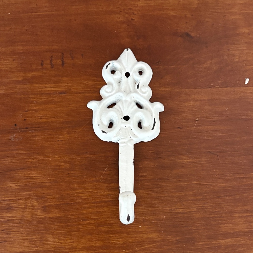 Shabby Chic Iron Hook